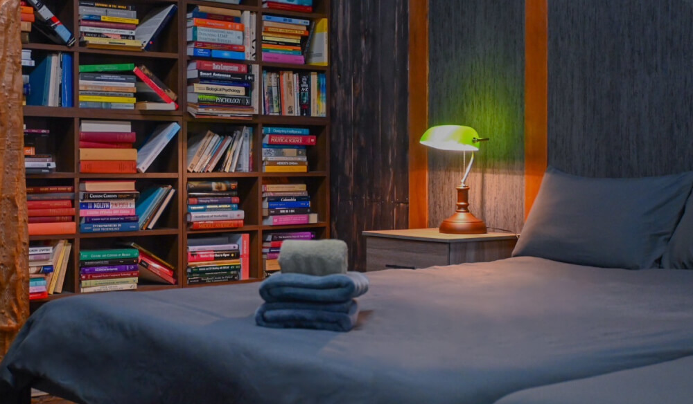 書斎イメージの室内